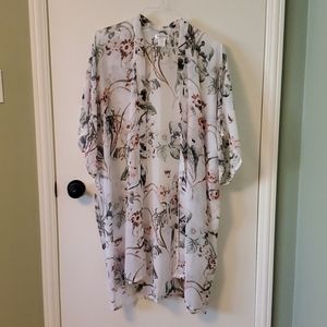 Sole Society Floral Kimono